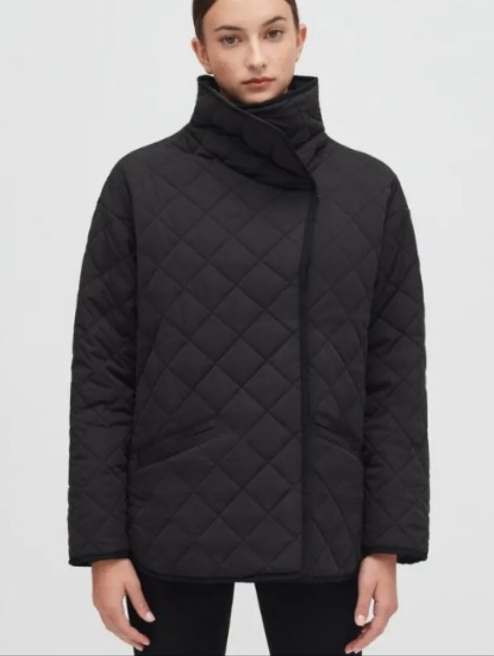 Cuyana Quilted Wrap Puffer Jacket - Picture 3 of 12